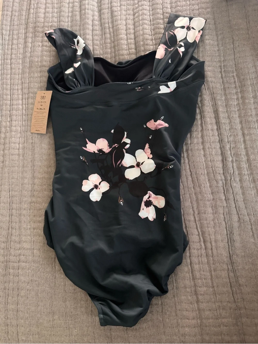 NWT The Victoria Off the Shoulder One Piece Swimsuit Size S